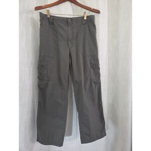 Carhartt Ripstop Baggy Workwear Pants Green C541085 Size Small Short 30x27